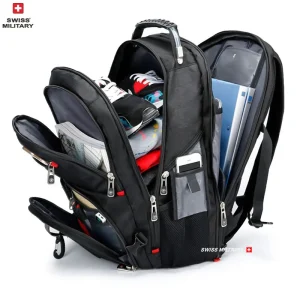 Waterproof 23 inch Laptop Backpack Large Capacity USB Charging