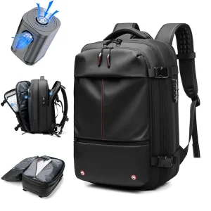 17 inch vacuum compression Laptop Backpack